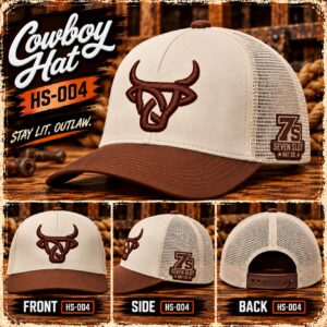 Longhorn - Tan and Brown