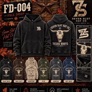 Texas Roots Longhorn Hoodie